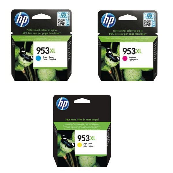HP 953XL c/y/m 1600pp