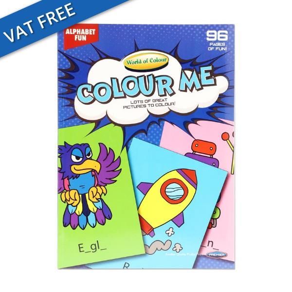 A4 96pg ALPHABET FUN PERFORA