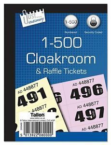 500 RAFFLE TICKETS