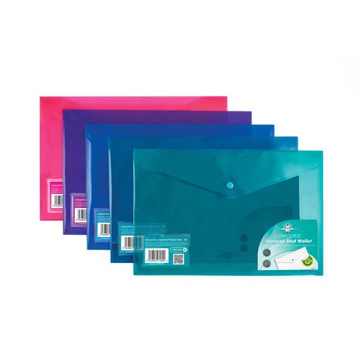 Foolscap stud wallets
