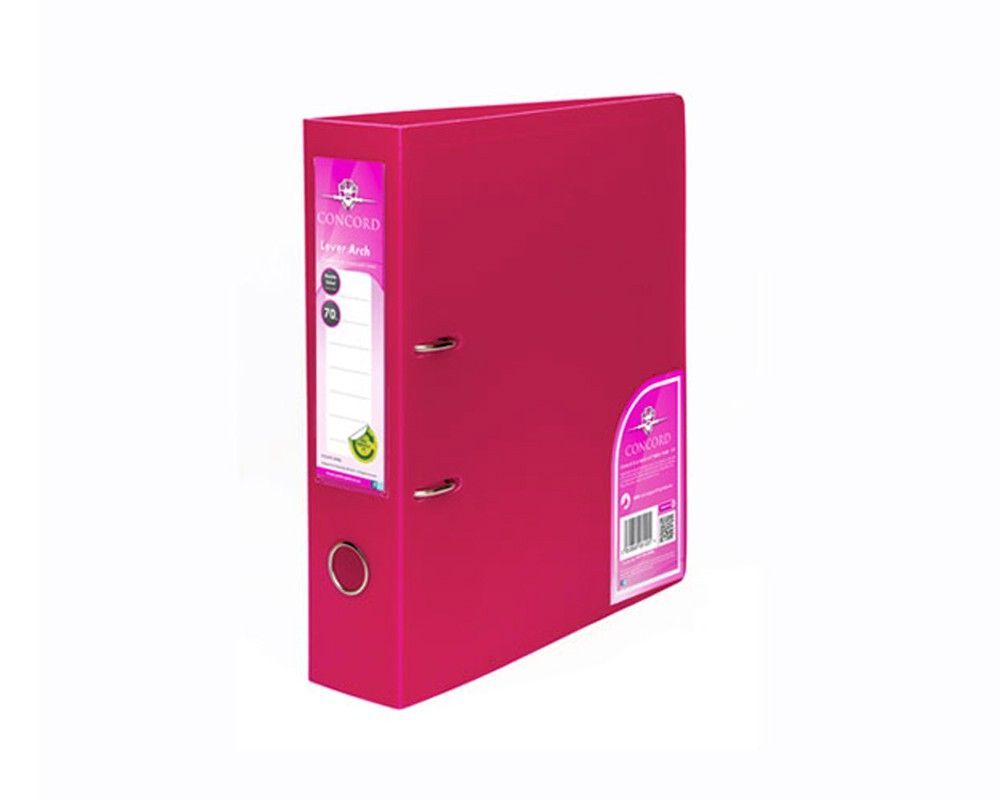 LEVER ARCH FILE PNK