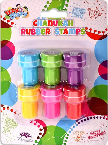 CHANUKAH RUBBER STAMPS