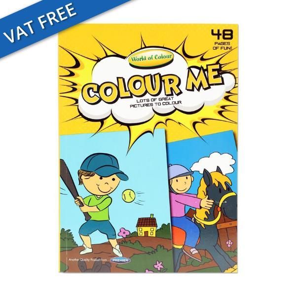 Woc A4 48pg Colouring Book