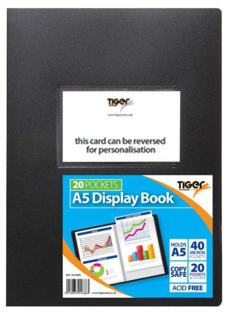 A5 DISPLAY BOOK 20PK