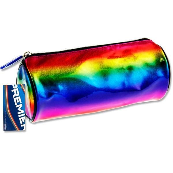 Round Pencil Case - Rainbow