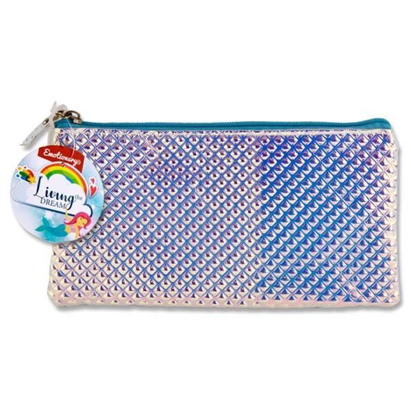 Dreamy Flat Pencil Case - Mermaid
