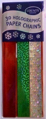 HOLOGRAPHIC PAPER CHAIN 30
