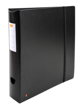 LAF Exactive 2mm PP A4+ 60mm Spine Blk
