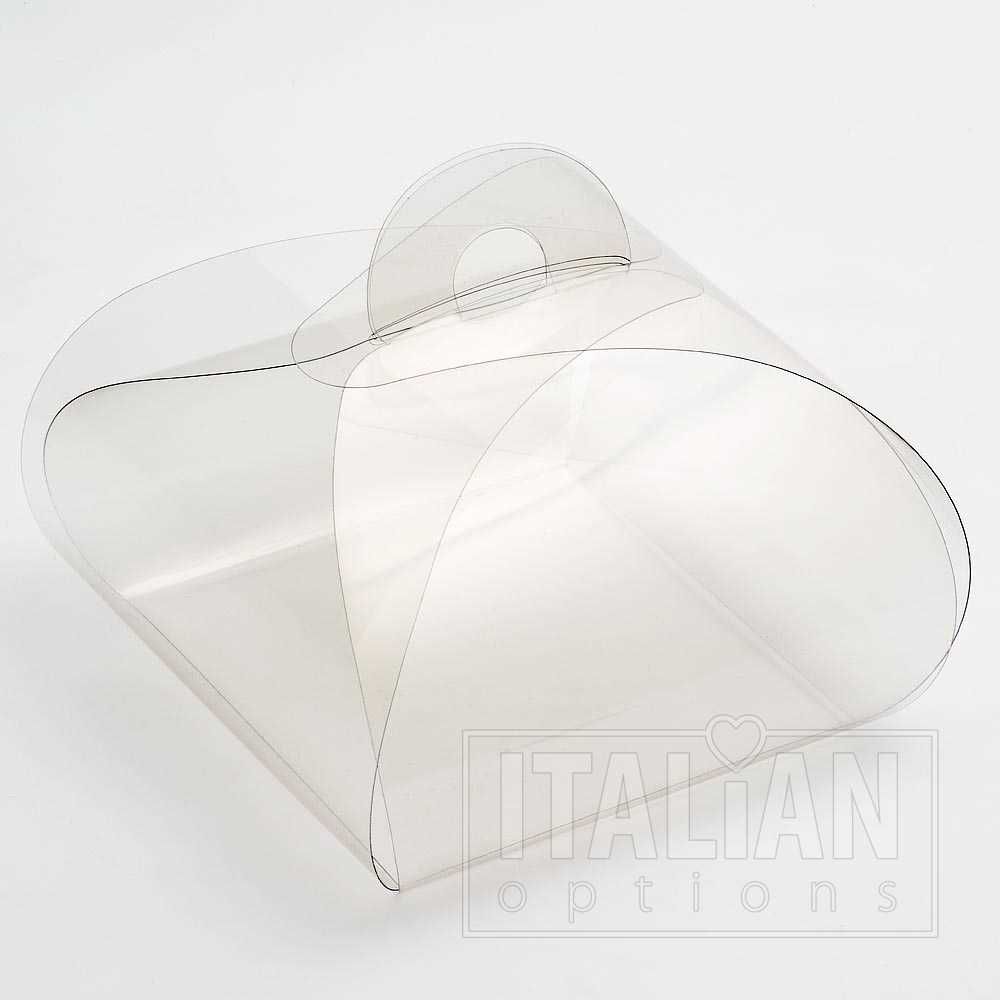 Transparent Tortina 90x90x80mm