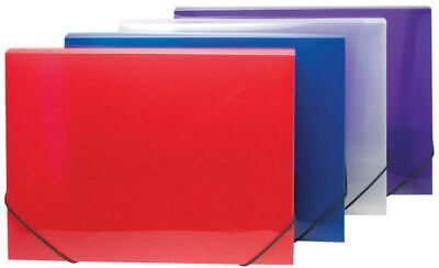 A4 BOX FILE CLEARVIEW