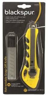 BLACKSPUR RETRACTABLE WITH 3 SPARE BLAD
