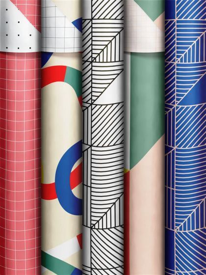 RW Assort 0.7x2m Geometric Twist