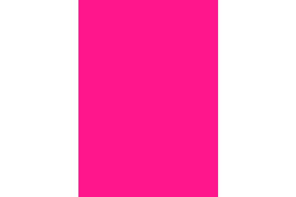 RW Single 0.7x5m Uni Plain Cerise
