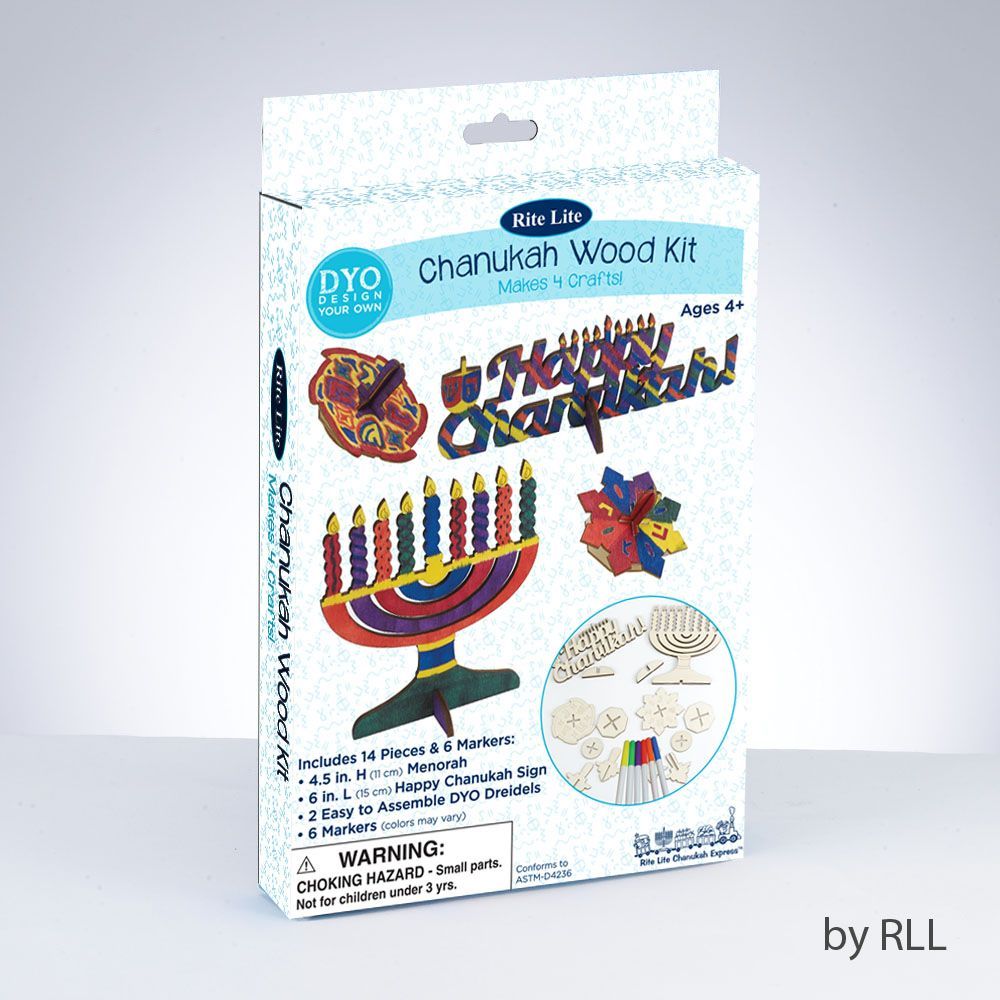CHANUKAH WOOD KIT