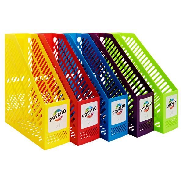 Premto File And Magazine Organiser 5 Ass