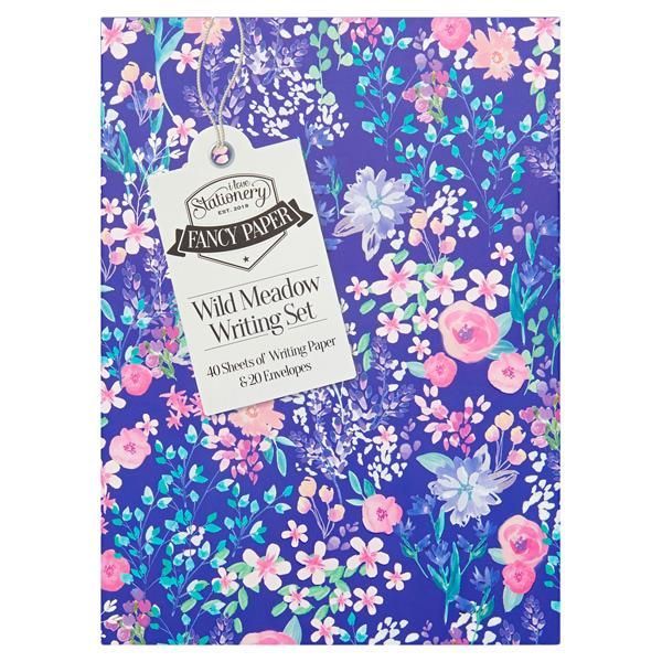 Stationery A5 Writing Set And Env Flower