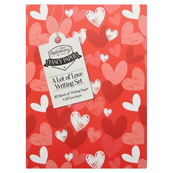 A5 Writing Set And Envelopes - Love