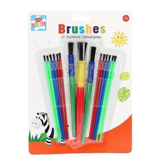ASSORTMENT OF KIDS PAINTBRUSHES