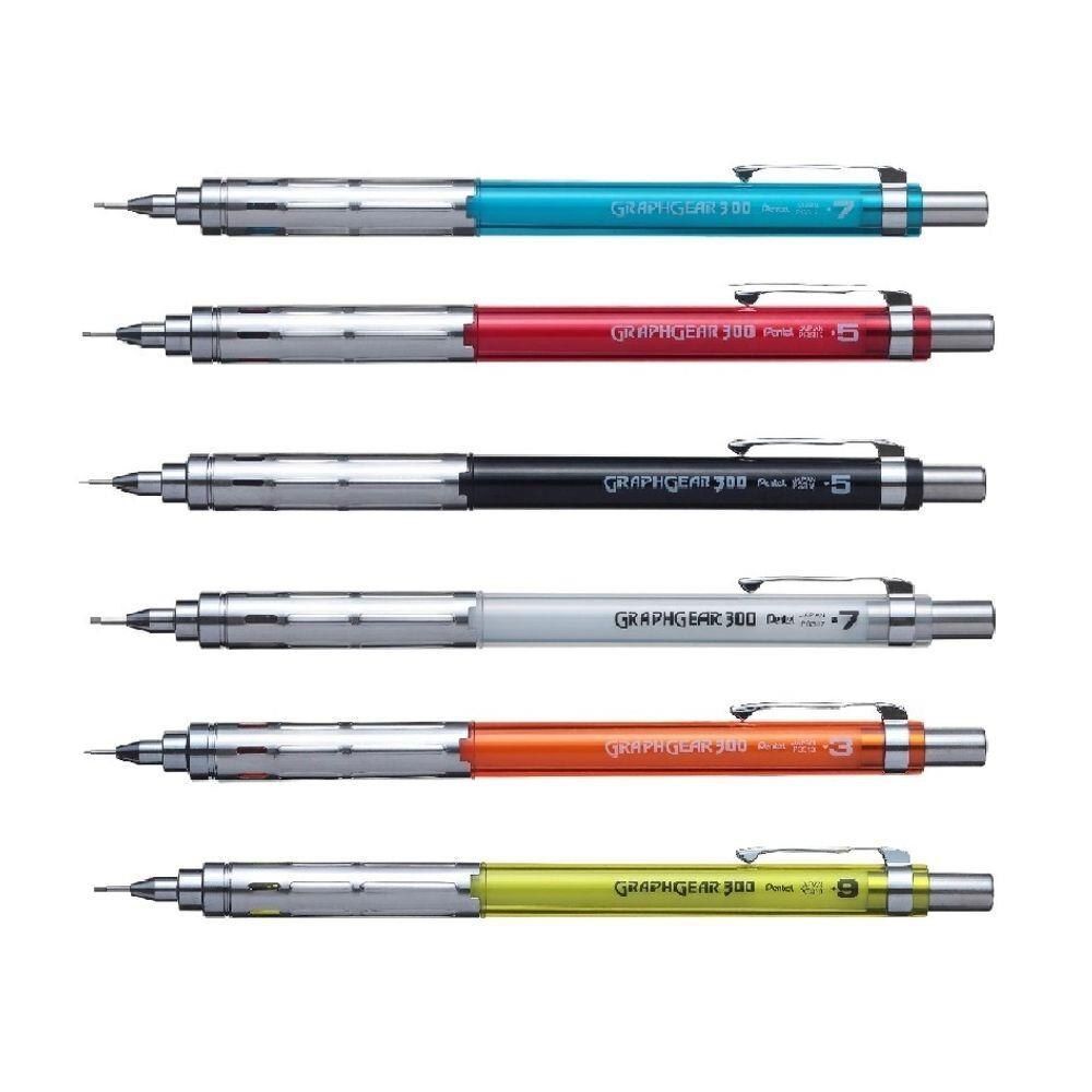 GRAPHGEAR 300 MECH PENC 0.5 BLK BARRL