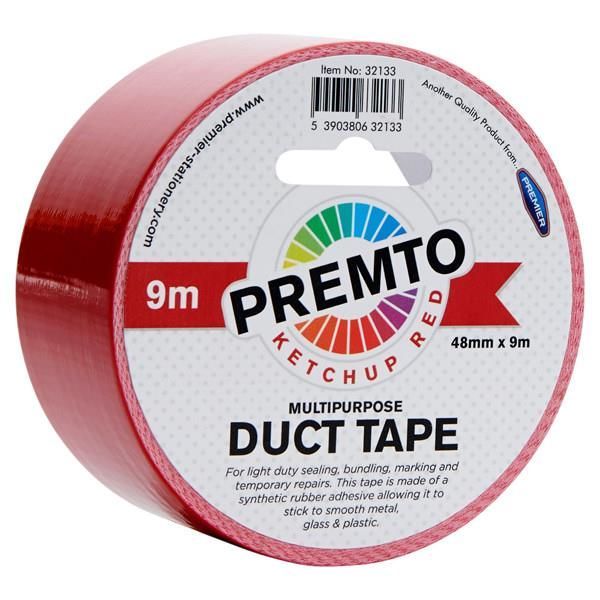 Duct Tape 48Mm X 9M - Ketchup Red