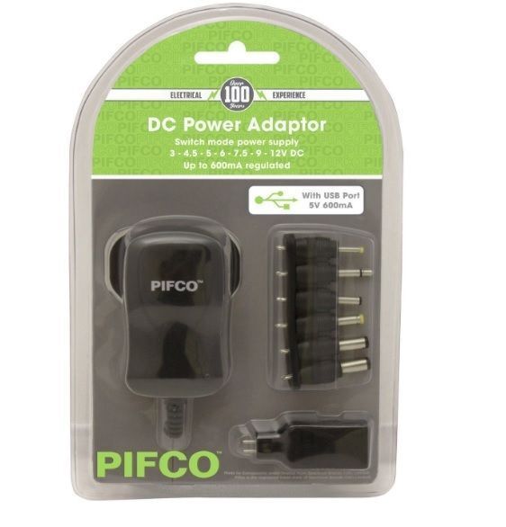 Daewoo - DC Power Adaptor W/USB ELA1135