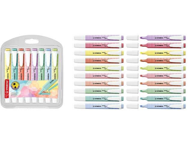 STABILO swing cool pastel 8pc wallet