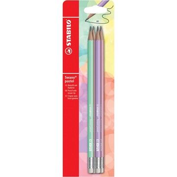 STABILO Swano Pastel HB 4pcs Blister