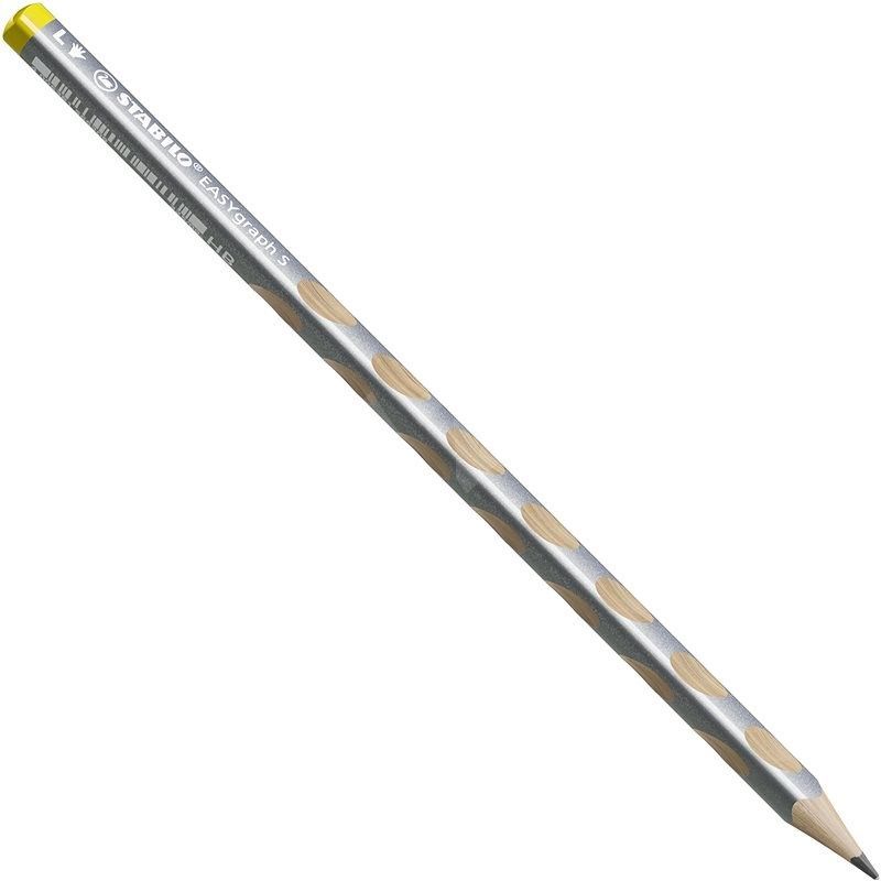 STABILO EASYgraph L Metallic HB silver
