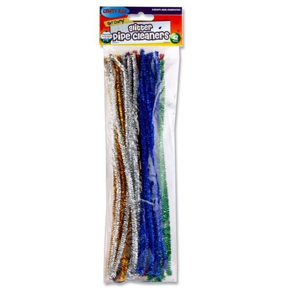 Crafty Bitz Pkt.42 Chenille Pipe Cleaner