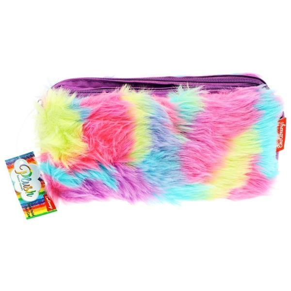 Emotionery Twin Zip Plush Pencil Case