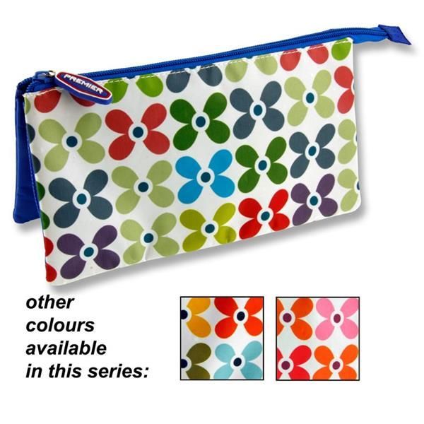 Premier 3 Pocket Pencil Case - Floral