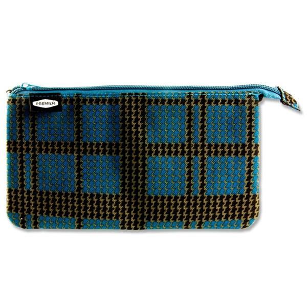 Premier 3 Pocket Flat Pencil Case - Tart