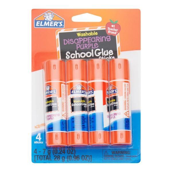 Elmers Card 4x7g Disappearing Glue