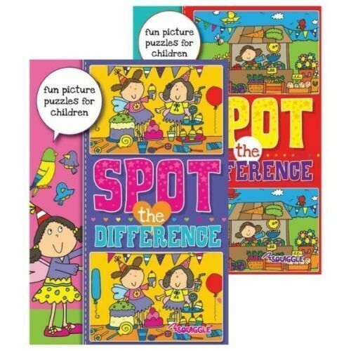 A4 Spot The Difference Puzzle Book