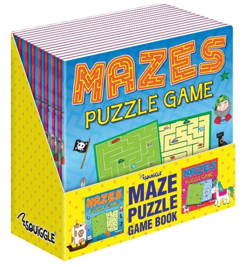 Mazes Puzzle Game Books