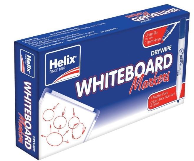 white board MARKER PK4 BULLET ASS