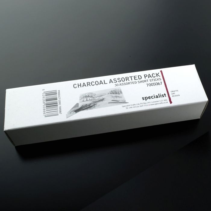 Specialist Crafts Charcoal Assorted Pack