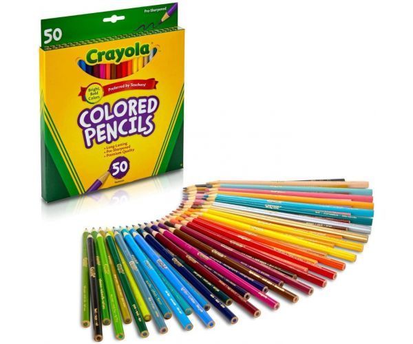 CRAYOLA Colored Pencils 50