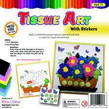 TISSUE ART FLOWER