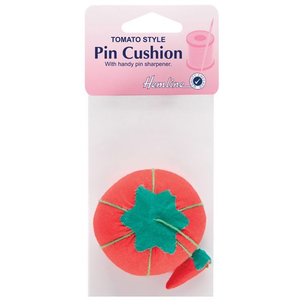 Hemline Pin Cushion, Tomato Style,