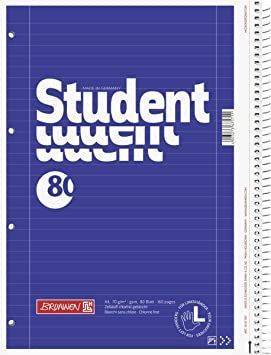 Refill Pad LH A4 80 sheets Rul 27