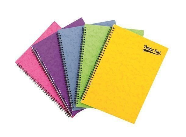 Notemakers A4 Sidebound Assorted