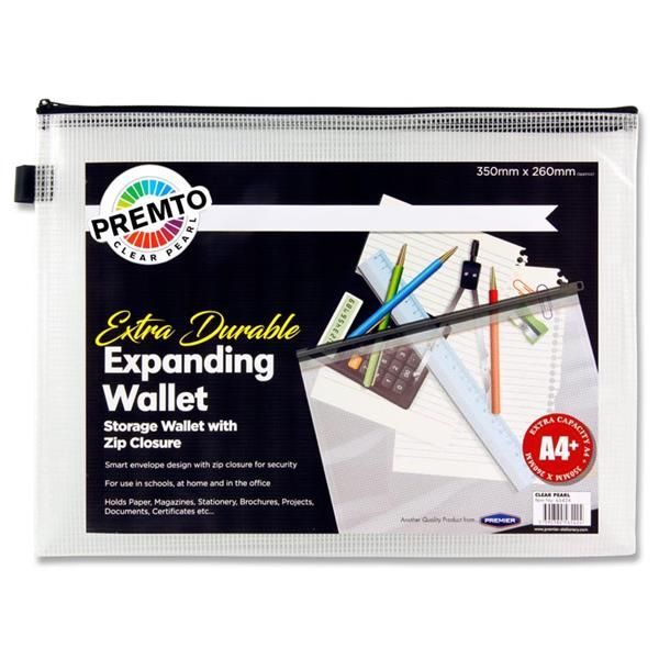 A4+ Extra Durable Expanding Mesh Wallet