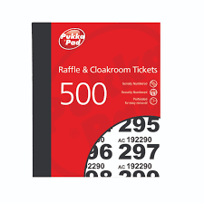 Pukka Pad cloakroom Tickets