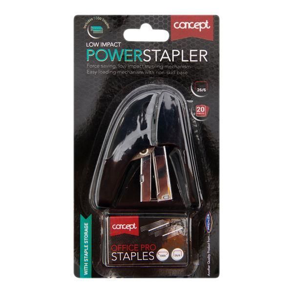 Power Stapler With 1000 Staples 26/6
