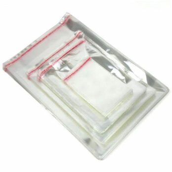 Self Seal Celophane Bags 25pk - 15x25cm