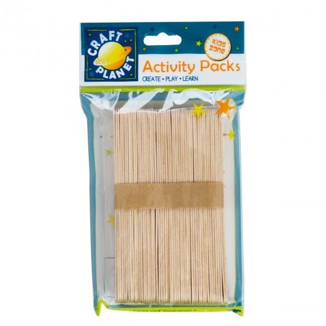 Lollipop Sticks (approx. 50pcs) - Natura