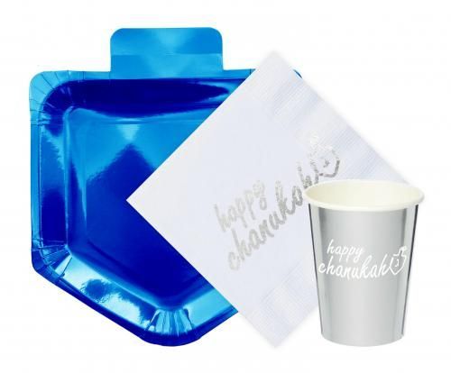 PP-5807 Dreidel Paper Plate