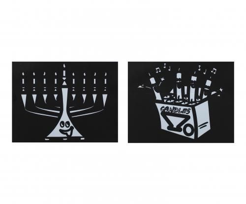 Chanukah Sand Art