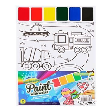 Woc Paint With Water - Cars